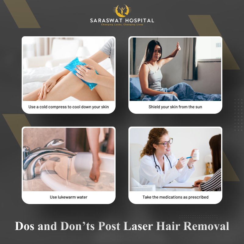 Dos and Don’ts After a Laser Hair Removal Service