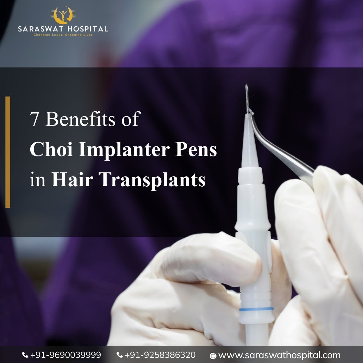 7 Benefits of Choi Implanter Pens During Hair Transplant Surgery
