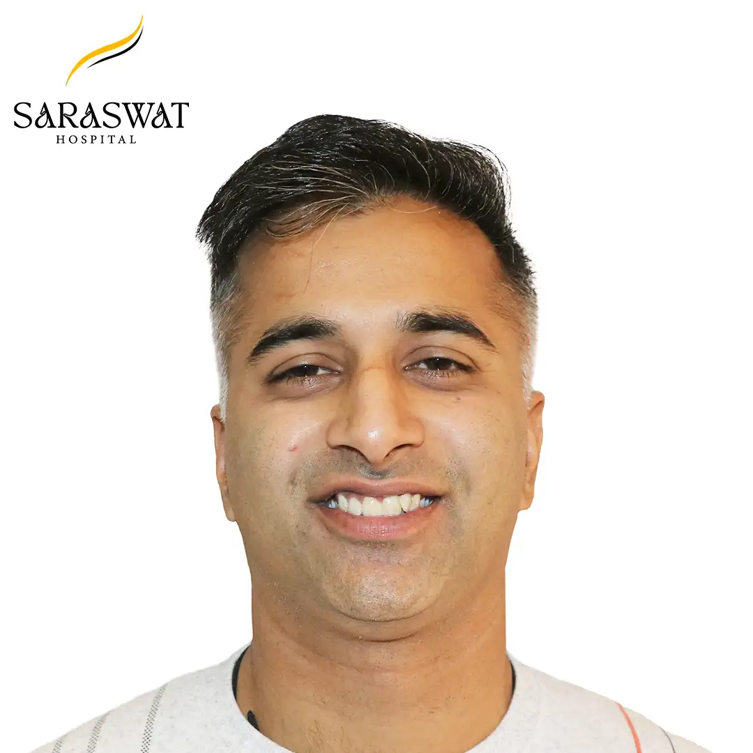 Front FUE Hair Transplant Result After Procedure