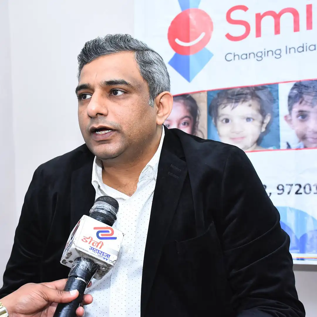 Charity Work of Dr. Satya Saraswat | Smile Train Agra