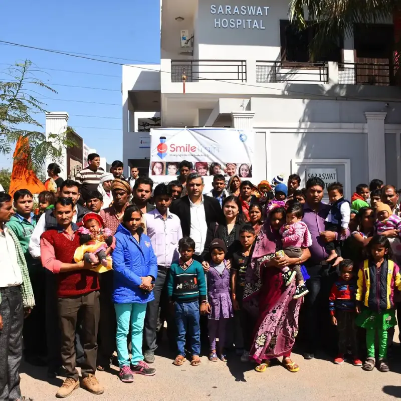 Charity Work of Saraswat Hospital | Smile Train Agra | Operation Restore