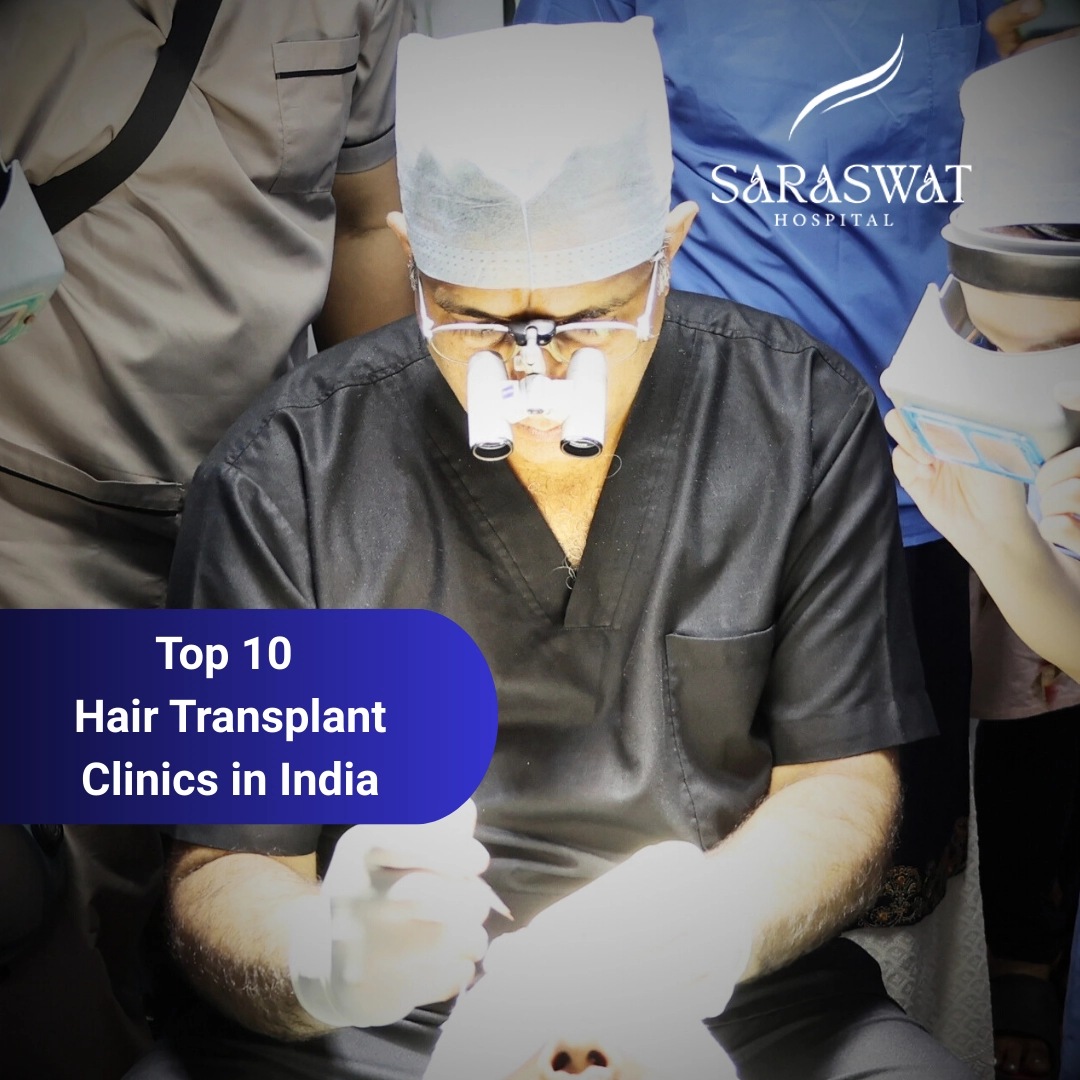 Top 10 Hair Transplant Clinics in India - Complete List